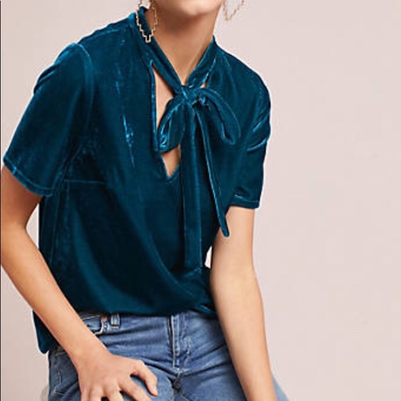 Anthropologie Tops - Anthropologie Sunday in Brooklyn Velvet Top